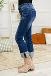 Cambridge Mid Rise Straight Leg Jeans Womens