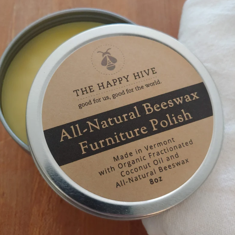 Natural Beeswax Shoe Polish & Leather Conditioner