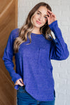 Casual Tuesday Ribbed Knit Sweater in Bright Blue*