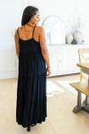 Classically Cool Tiered Maxi Dress Womens