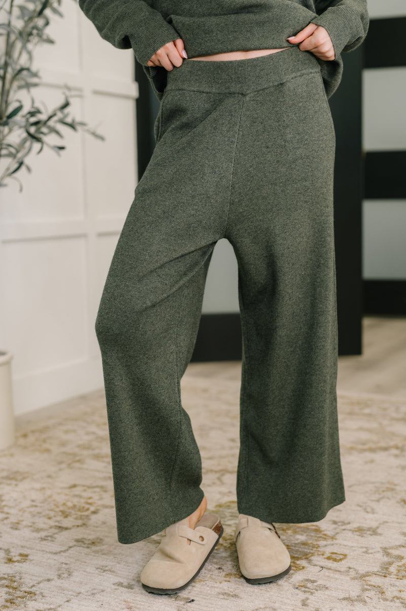 Clove Culottes in Moss