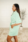 Comfort Me Striped Romper