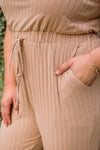 Cruiser Jumpsuit In Tan Womens