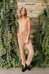 Cruiser Jumpsuit In Tan Womens