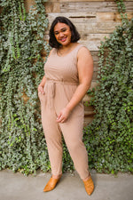 Cruiser Jumpsuit In Tan Womens