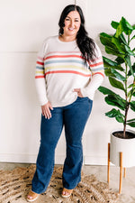 Stripes Of Spring Lightweight Sweater