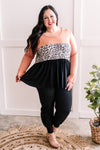 Chic Jogger Pant With Pockets In Black Onyx