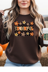 Love Checkered Thankful Sweatshirt