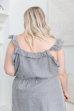 Day Date Gingham Dress Womens