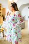 Delightfully Yours Floral Dress**