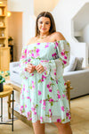 Delightfully Yours Floral Dress**