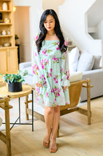 Delightfully Yours Floral Dress**