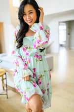 Delightfully Yours Floral Dress**