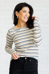 East Coast Breeze Striped Top*