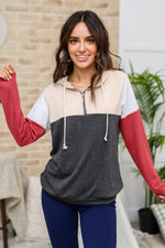 Edge Of The Mountain Hooded Pullover Womens