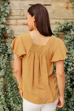 Envy Me Top In Taupe Womens