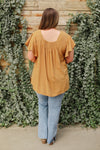 Envy Me Top In Taupe Womens