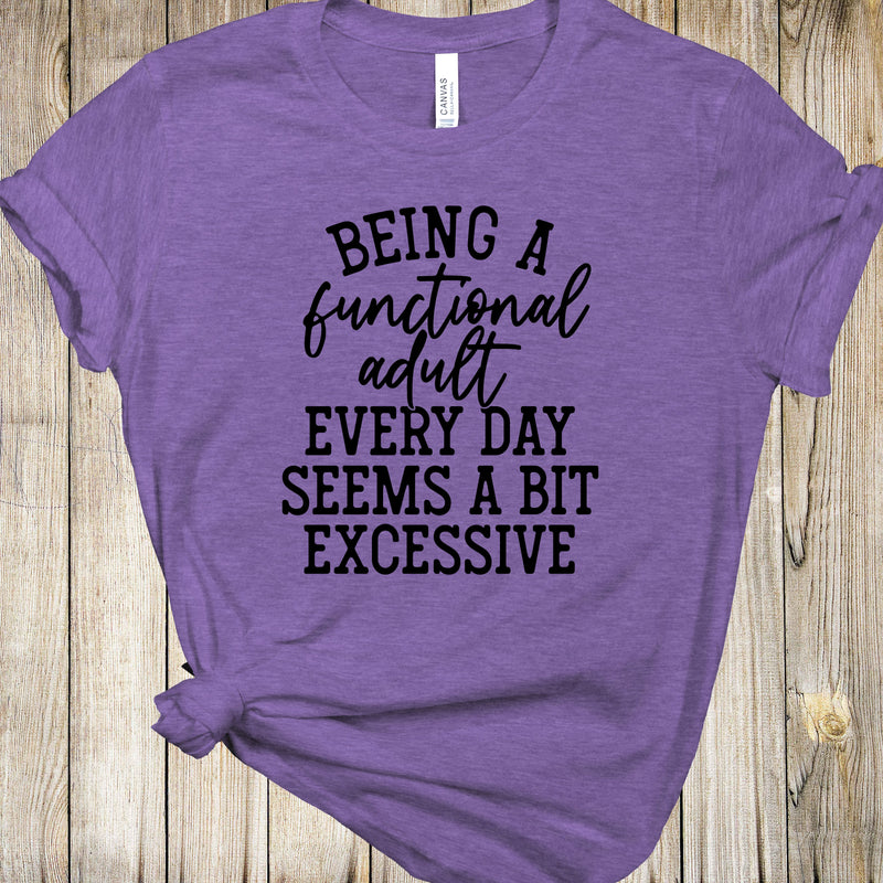 Graphic Tee - Functional Adult