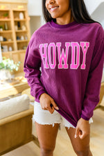 Get Em Cowgirl Textured Sweater Womens