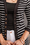 Have You Heard Cardigan In Black Womens