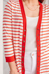 Have You Heard Cardigan In Red Womens