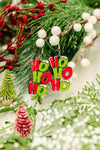 Ho,Ho, Ho Dangle Earrings
