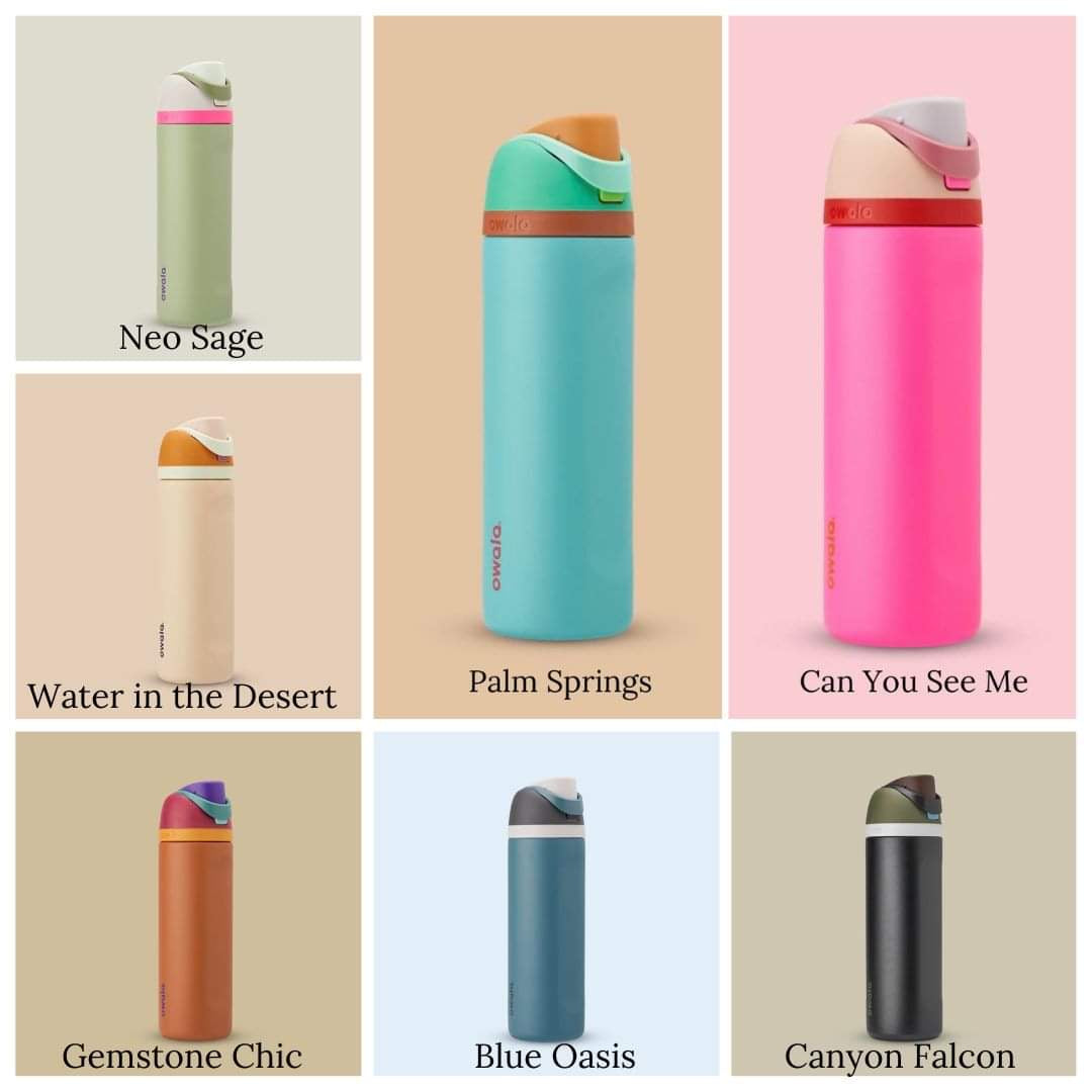 Freesip Water Bottle in Assorted Colors – SidePony Boutique