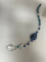 Gemstone Sun Catchers:  Crystal, Howlite, Sodalite & Turquoise