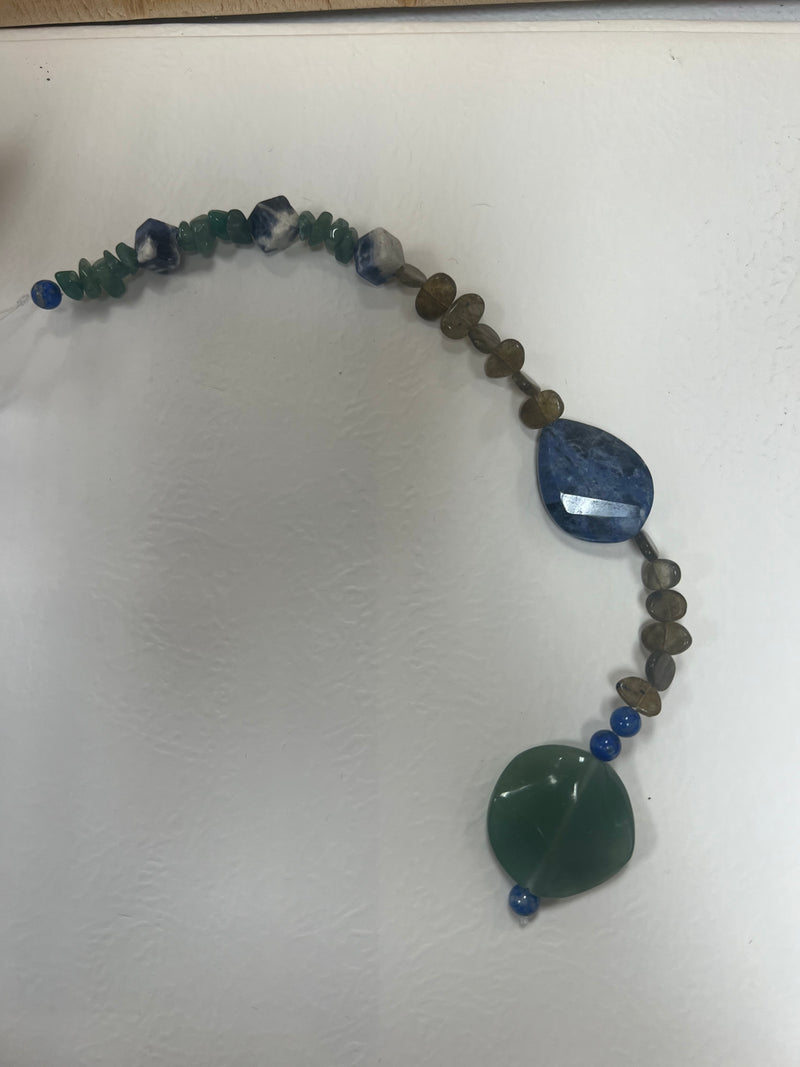 Gemstone Sun Catchers: Aventurine, Sodalite, & Labradorite