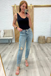 Elodie Mid Rise Distressed Boyfriend Jeans Womens