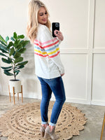 Stripes Of Spring Lightweight Sweater