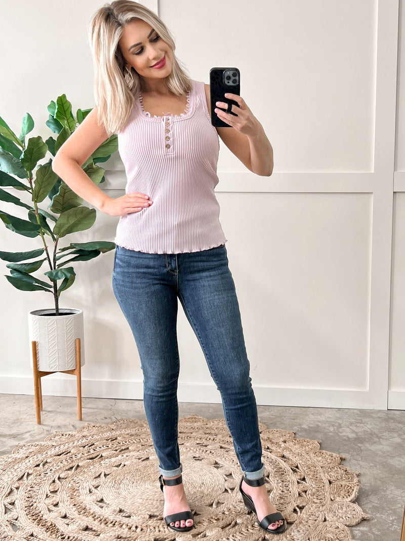 Mid Rise Classic Skinny Jeans By Judy Blue