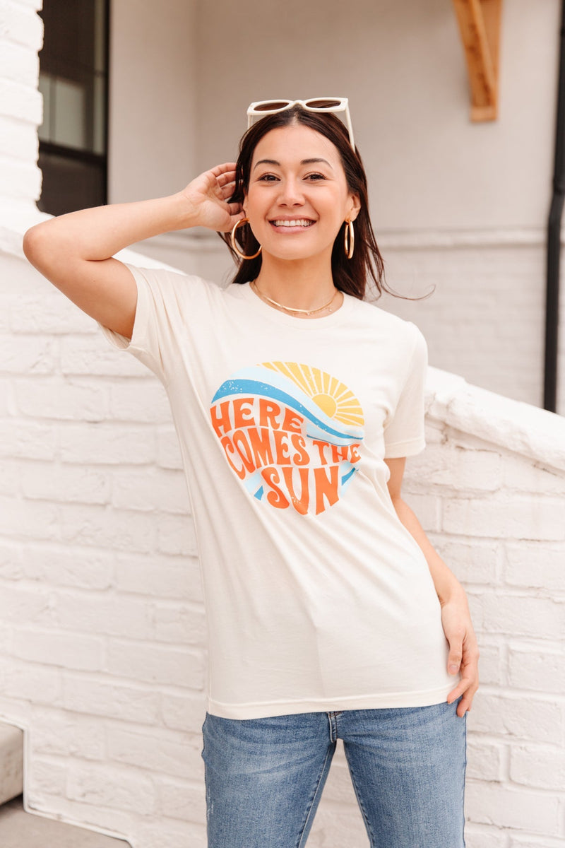 Here Comes The Sun Graphic Tee Womens
