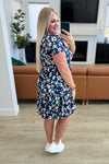 French Friday Floral Dress**