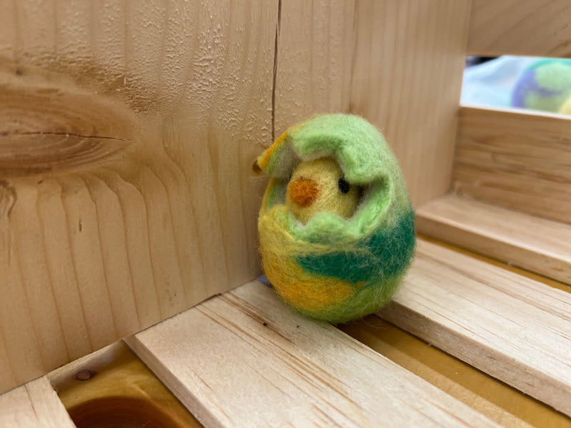 Felted Eggs And Chicks