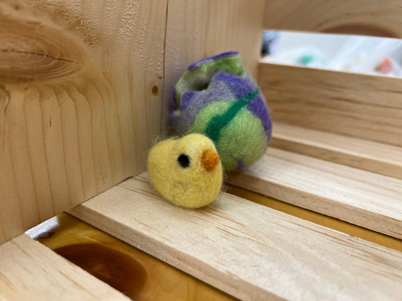 Felted Eggs And Chicks