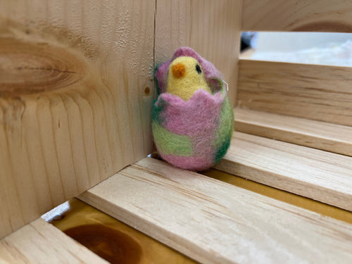 Felted Eggs And Chicks