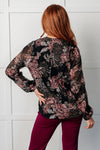 I Wish We Had it All Surplice Floral Blouse*