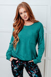 In Stitches Drop Shoulder Sweater*