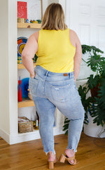 Isabella Paint Splatter Boyfriend Jeans Womens