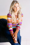 Enchanted Hues Crop Sweater