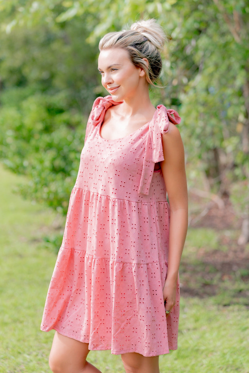 Rosé Reverie Dress