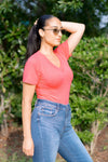 Coral Heat Bodysuit