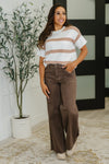 Knit & Known Drop Shoulder Sweater Knit Top