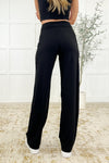 Leg Day Legends Straight Leg Bottoms in Black
