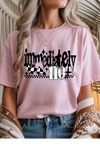 Immediately No T-Shirt
