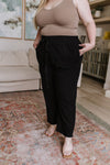 Love Me Dearly High Waisted Pants In Black Womens