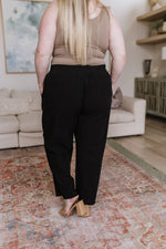 Love Me Dearly High Waisted Pants In Black Womens