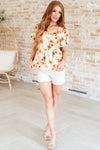 Magic Dance Square Neck Floral Blouse*