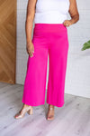 Magic Wide Leg Crop Pants in Hot Pink*